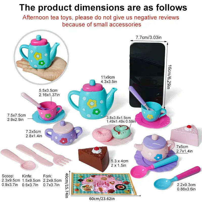 [Tea Party Set] Pretend Teapot Set,