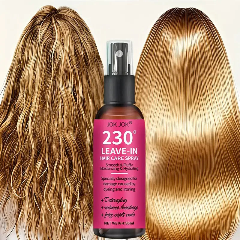 Instant Smoothing Hair Care Essential Oil Spray Smooths & Shines InOne Step