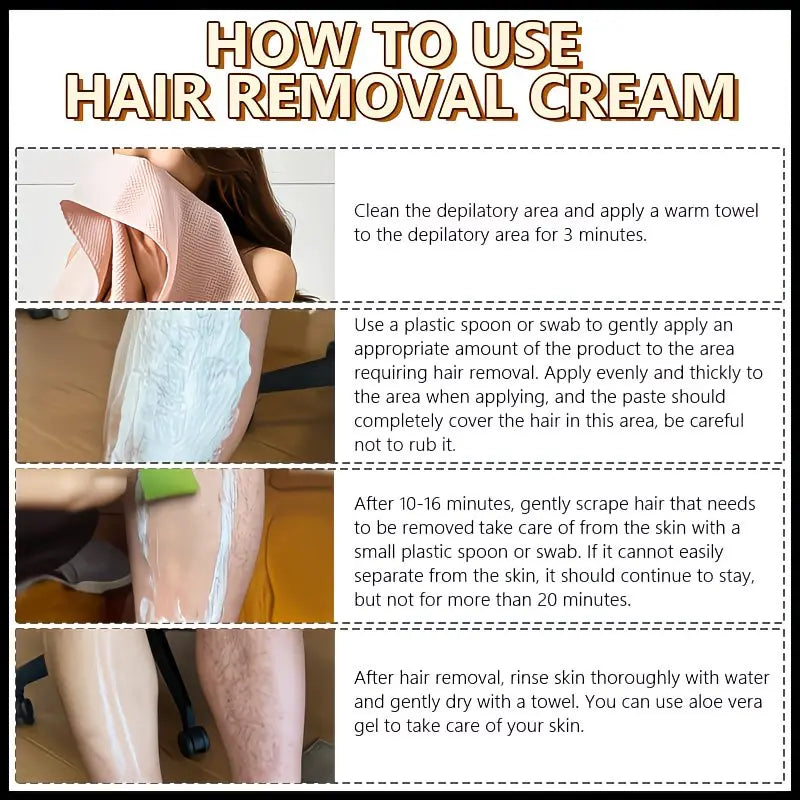 50G Coconut, Painless And Non-Irritating Hair Removal