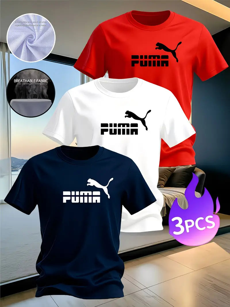 Men's Three-Pack T-Shirts