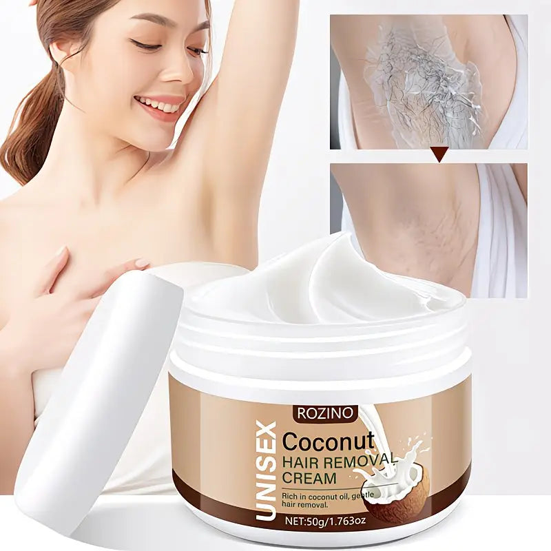 50G Coconut, Painless And Non-Irritating Hair Removal