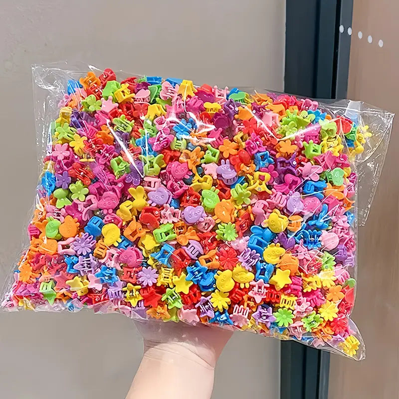 [Cute Princess Hair Clip] 30/50/100pcs Cute Princess Hair Clip Set