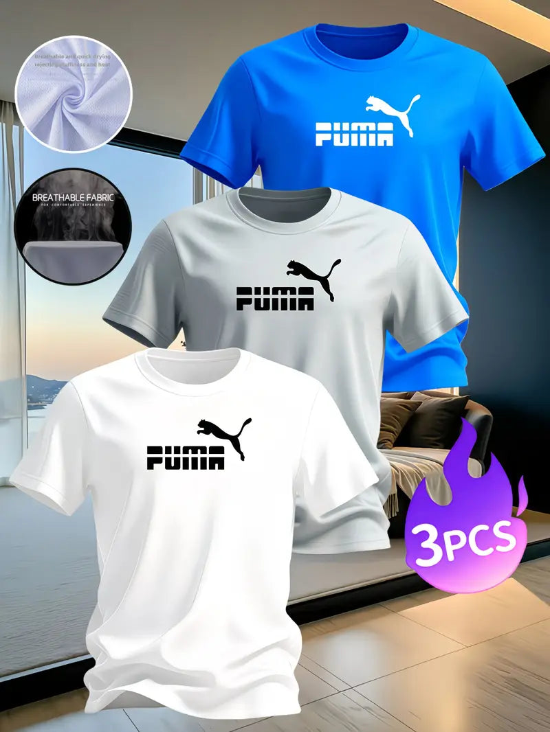 Men's Three-Pack T-Shirts