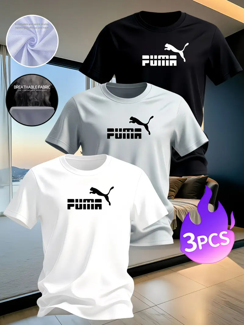Men's Three-Pack T-Shirts