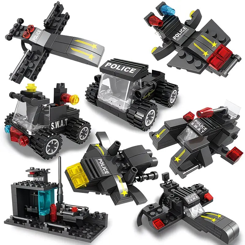 315pcs Special Forces Vehicle Building Blocks