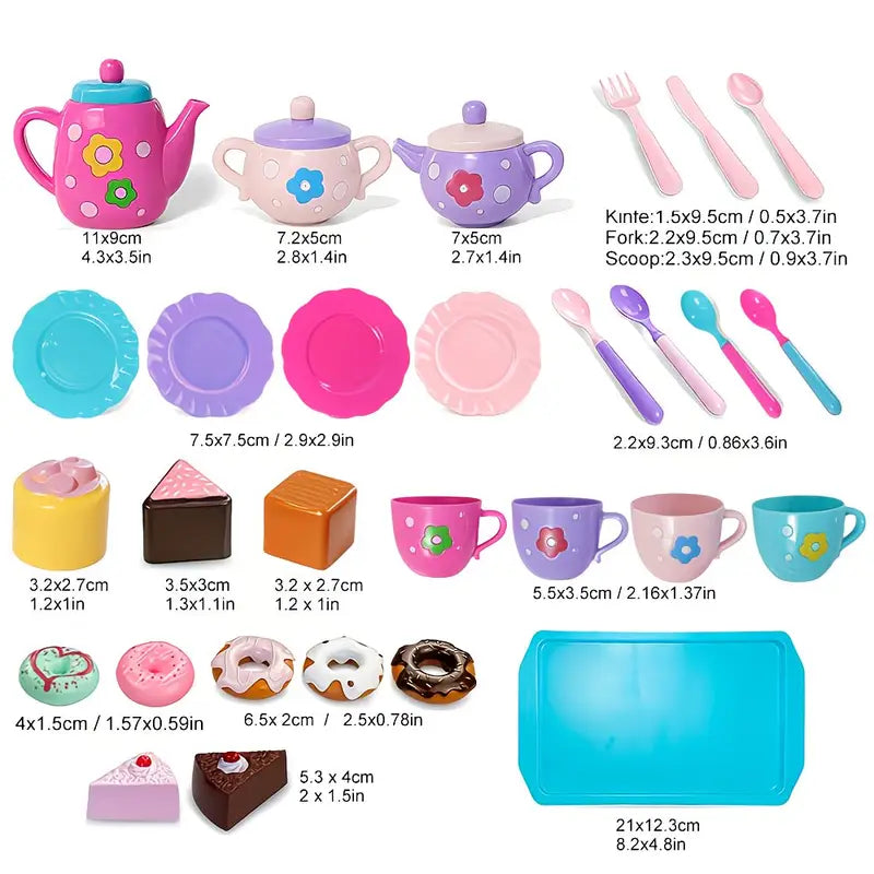 [Tea Party Set] Pretend Teapot Set,