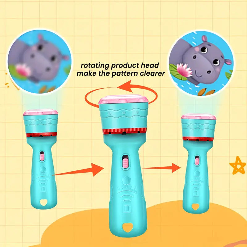 [Youngsters' Projection Toy] Interactive Learning Toy with 48 Fun Patterns