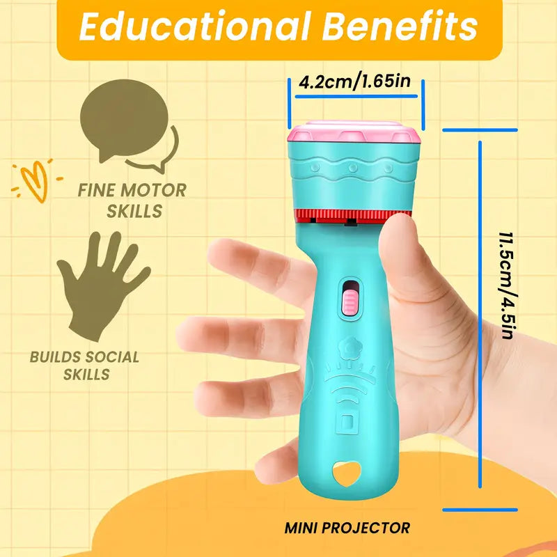 [Youngsters' Projection Toy] Interactive Learning Toy with 48 Fun Patterns