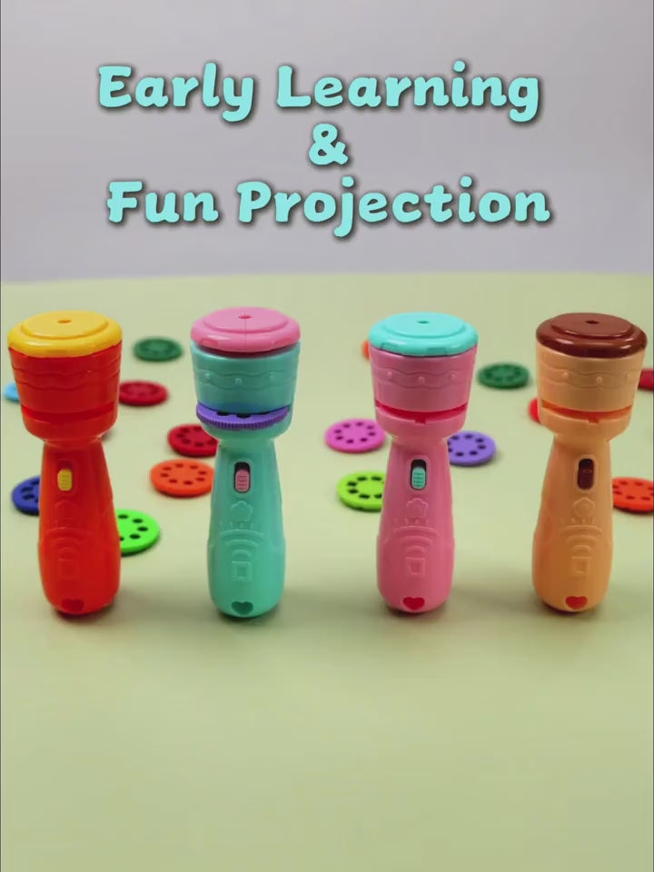 [Youngsters' Projection Toy] Interactive Learning Toy with 48 Fun Patterns