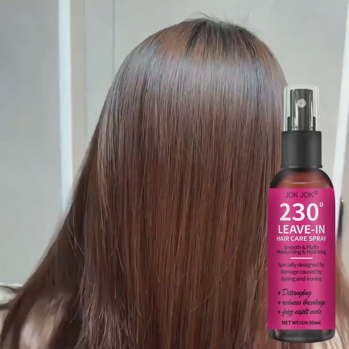 Instant Smoothing Hair Care Essential Oil Spray Smooths & Shines InOne Step