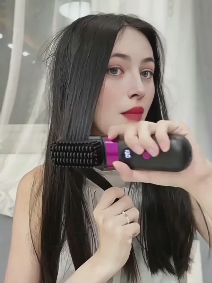 Portable Wireless Straightening Comb